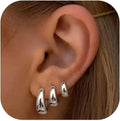 Classic Round Hoop Earrings
