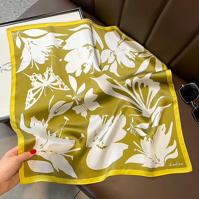 Real Silk 53cm Square Scarf