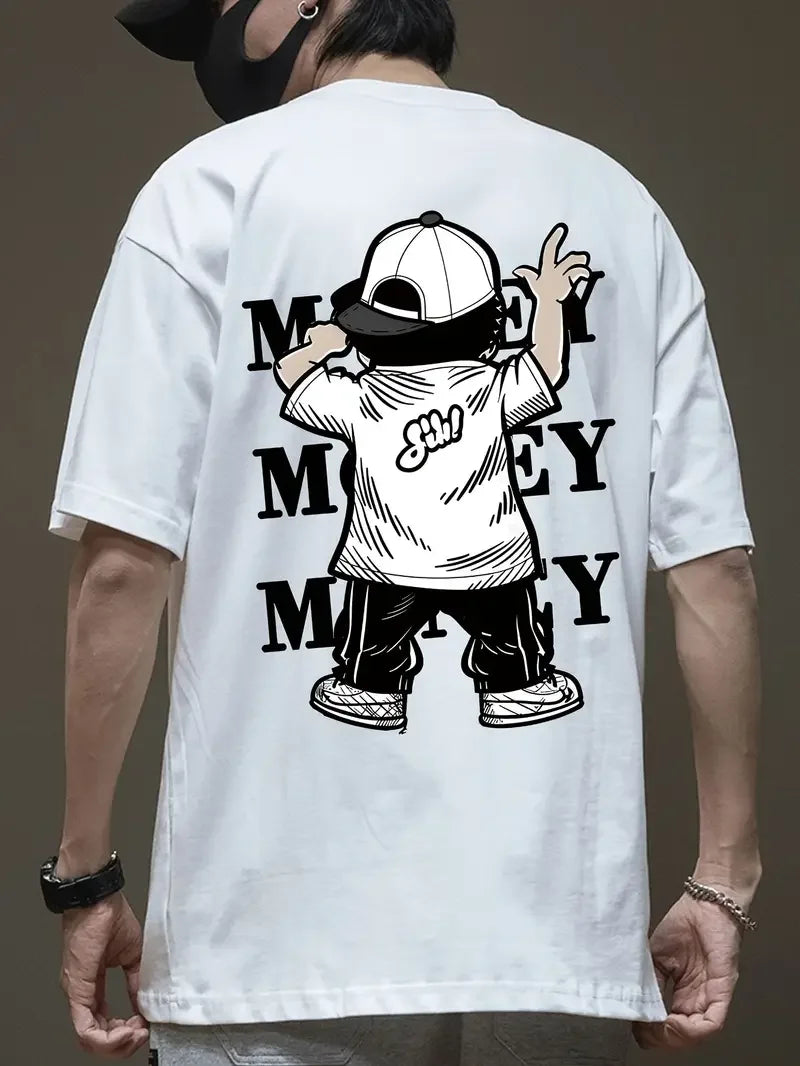 Lightweight Printed Casual T-Shirt
