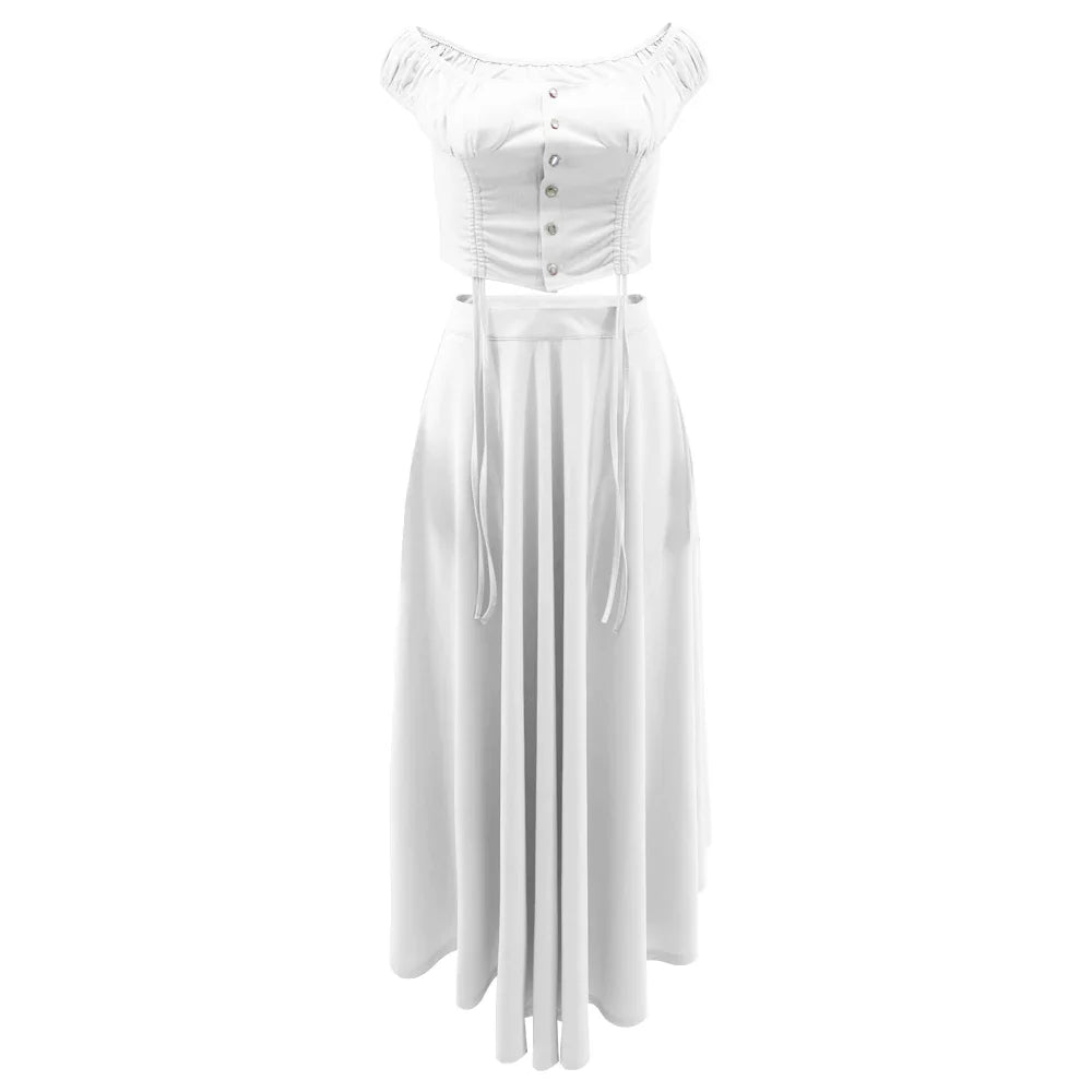 Elegant Two-Piece Summer Set