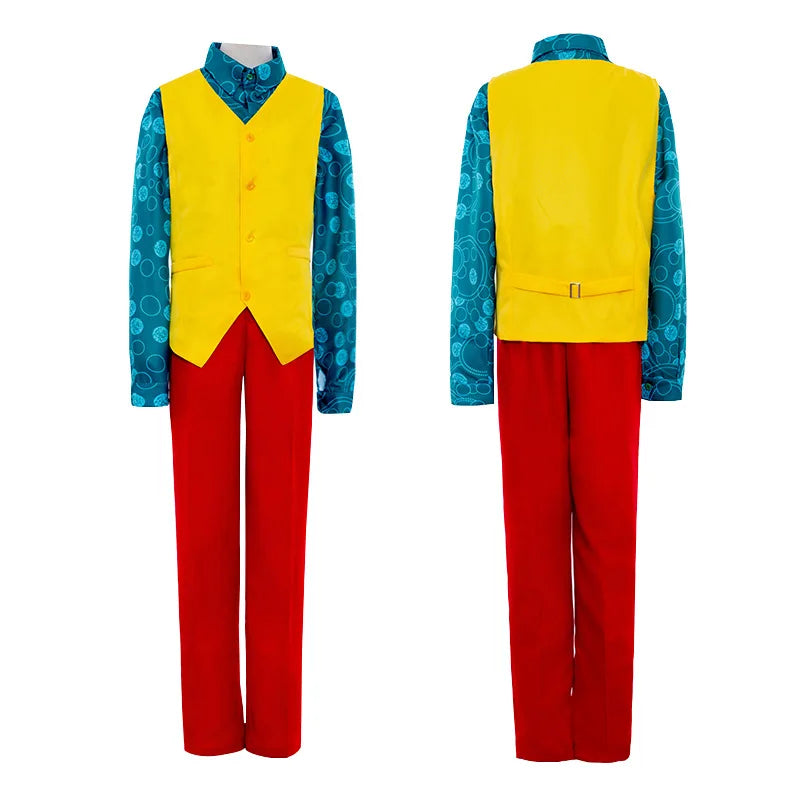 Joker Clown Costume Set