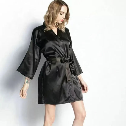 Personalized Satin Bridesmaid Robe