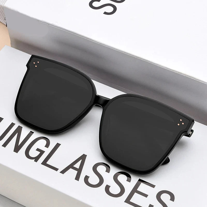 Oversized Acetate Polarized Sunglasses