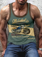 Street Graffiti Print Tank Top