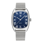 RollsTimi Oval Leather Quartz Watch
