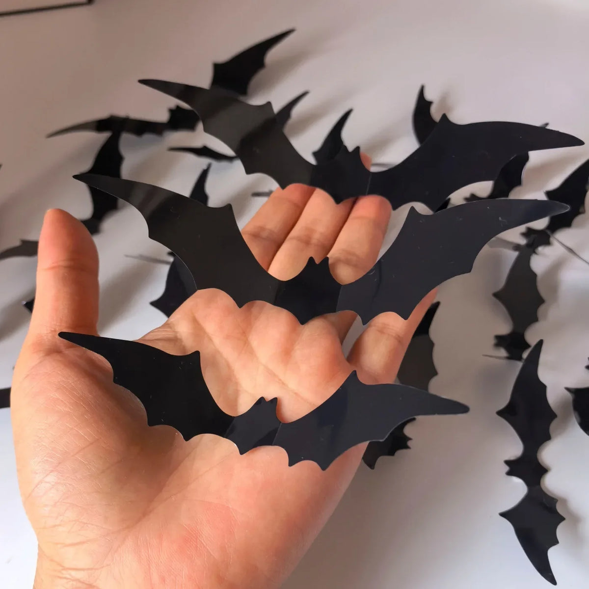 Glowing Bat Wall Decals