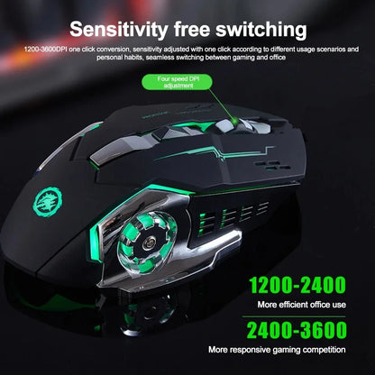 Dual Mode Gaming Mouse