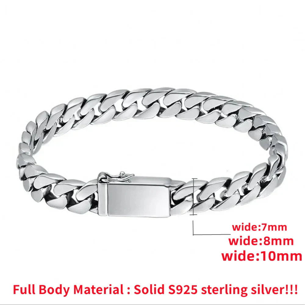 Punk Sterling Silver Bracelet