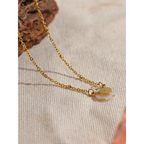 Flower Shell Pendant Necklace