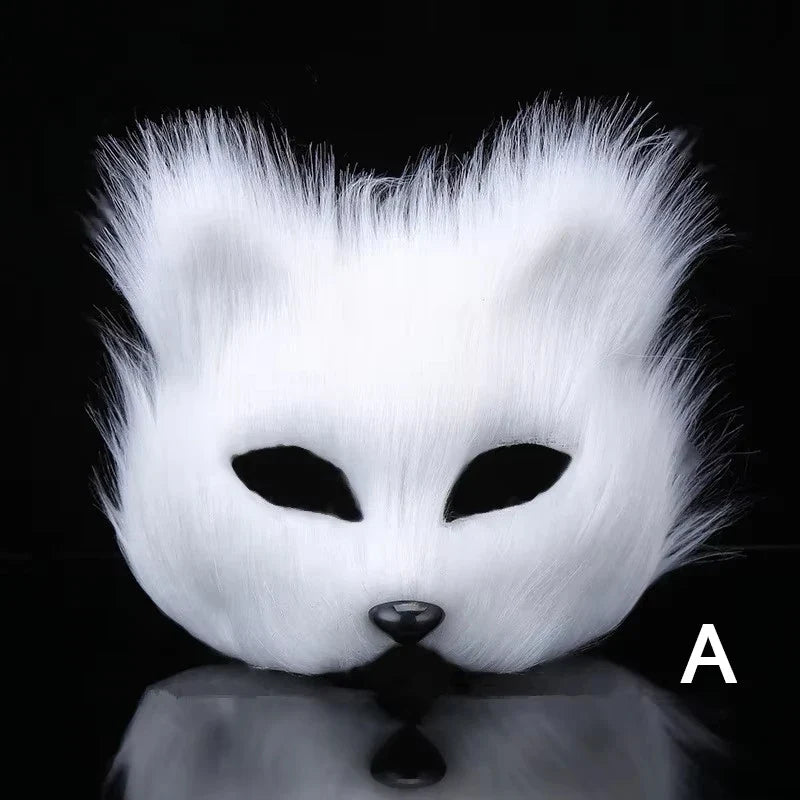 Fox Faux Fur Eye Mask