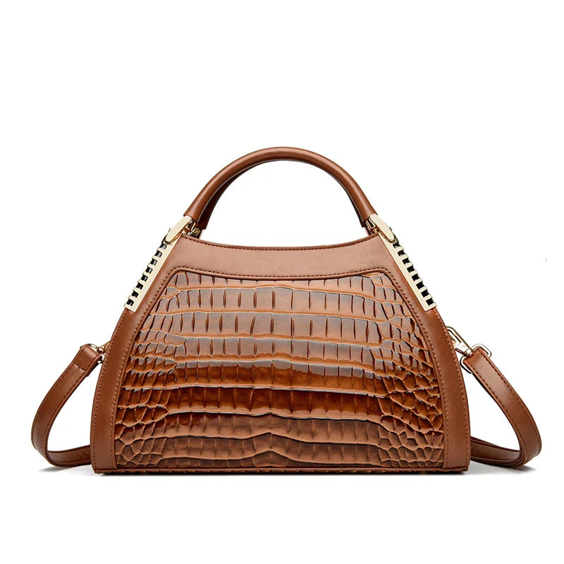 Luxury Alligator Crossbody Bag