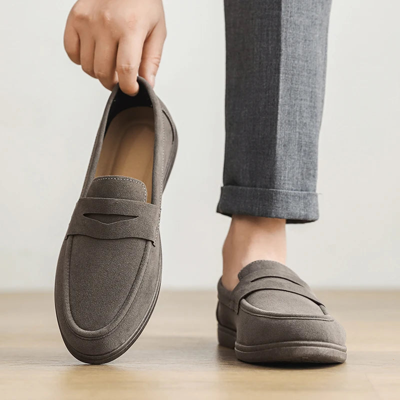 Lightweight Breathable Slip-On Loafers