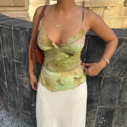 Vintage Floral Boho Top
