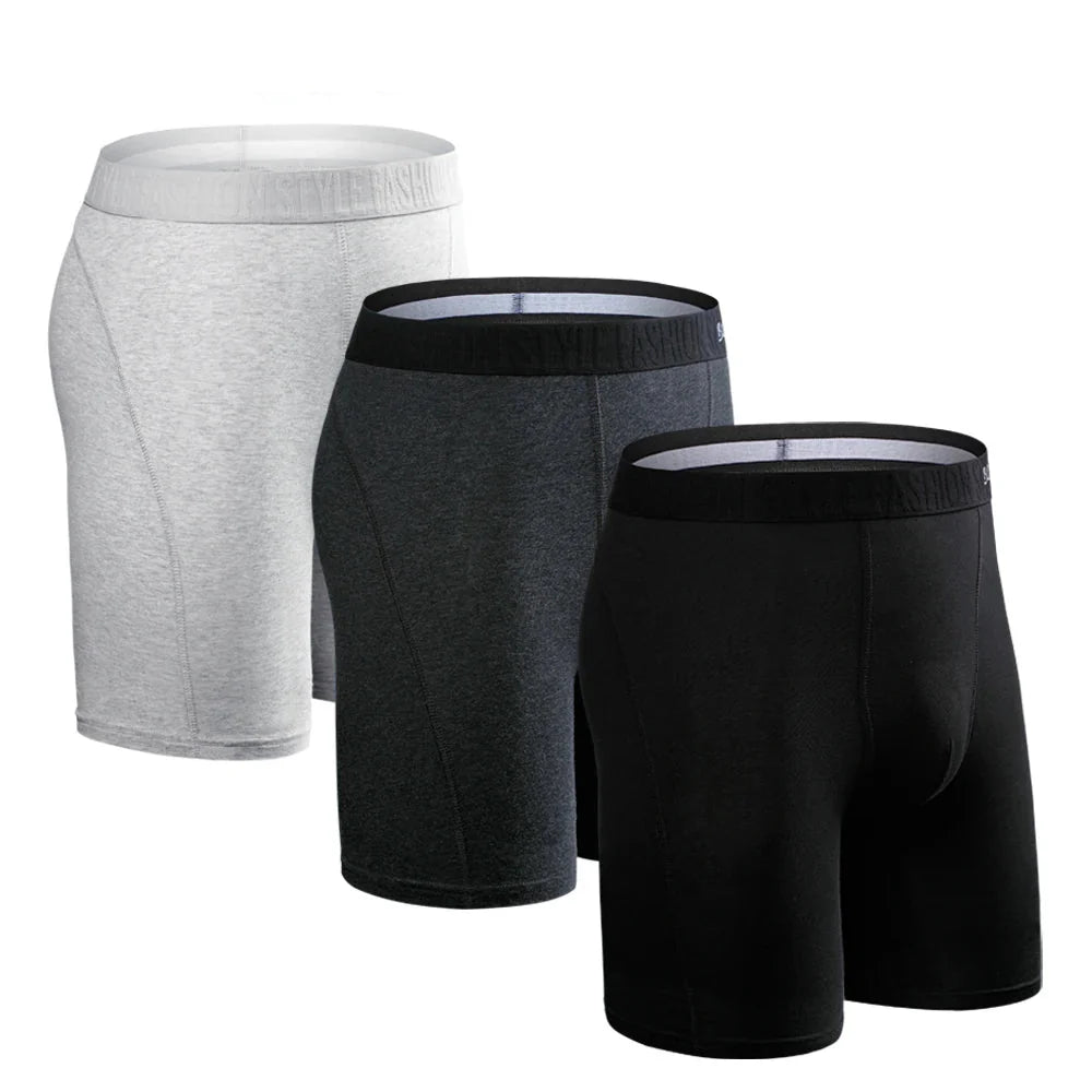Long Cotton Boxers