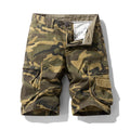 Camo Multi-Pocket Loose Shorts