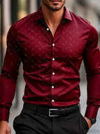Printed Casual Button Shirt