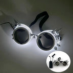 LED Steampunk Party Glasses