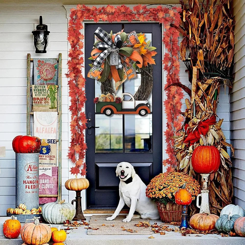 Autumn Maple Leaf Garland Set