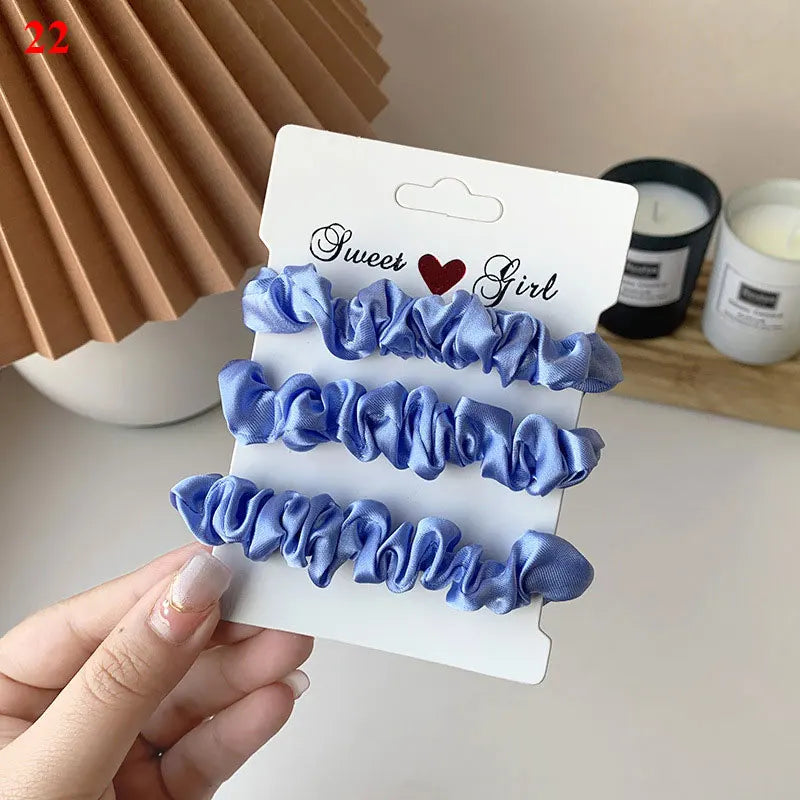 Satin Scrunchie Set