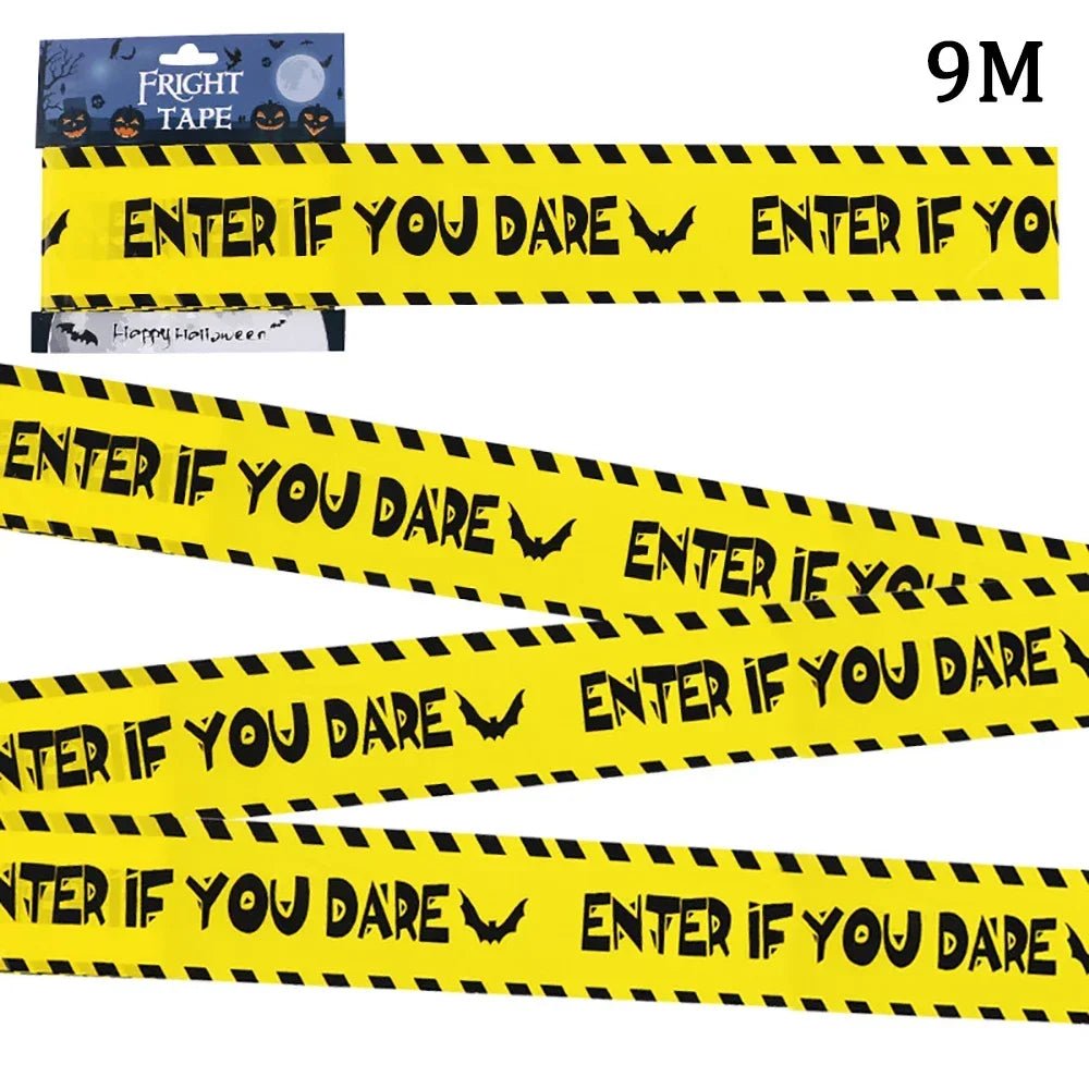 Halloween Crashing Witch Decor