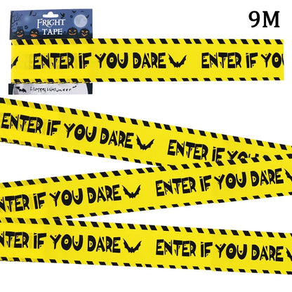 Halloween Crashing Witch Decor