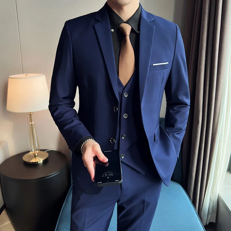 Three-Piece England-Style Banquet Suit