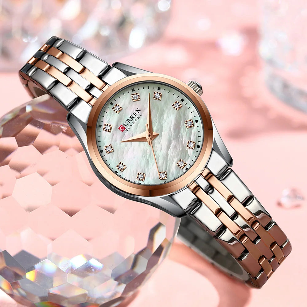 Elegant Stainless Steel Women’s Watch