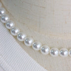 Pearl Letter Pendant Necklace