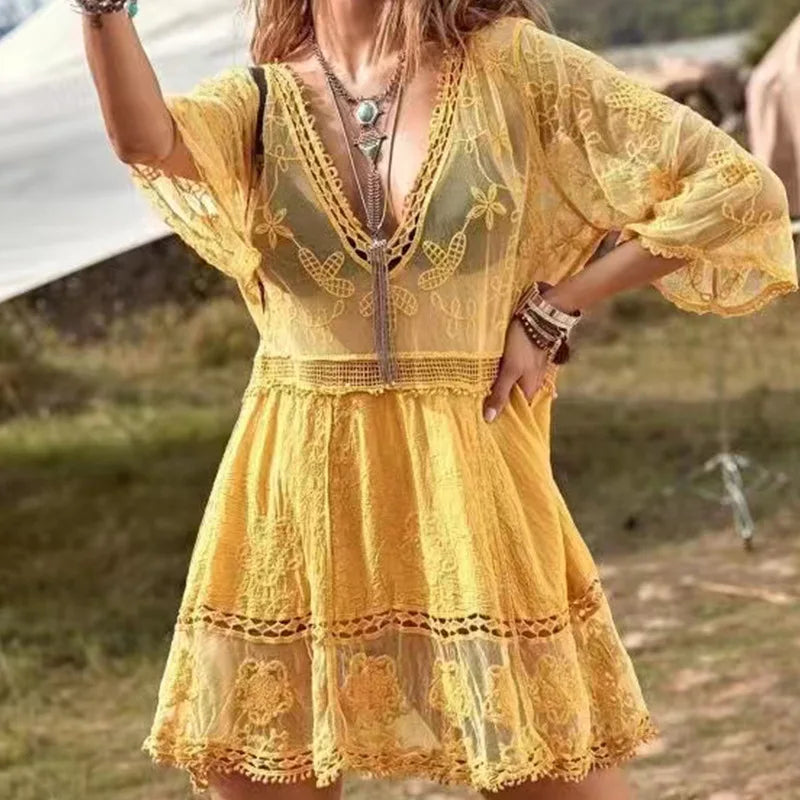 New Lace Bikini Cover-Up