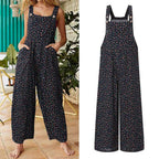 Floral Square Jumpsuit