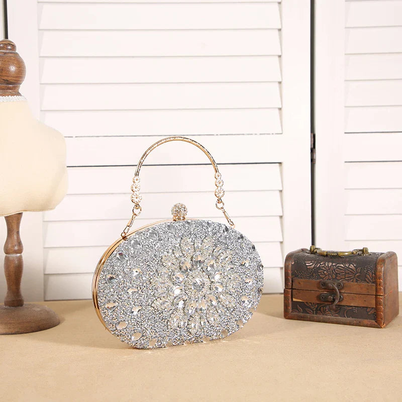 Sunflower Diamond Dinner Bag