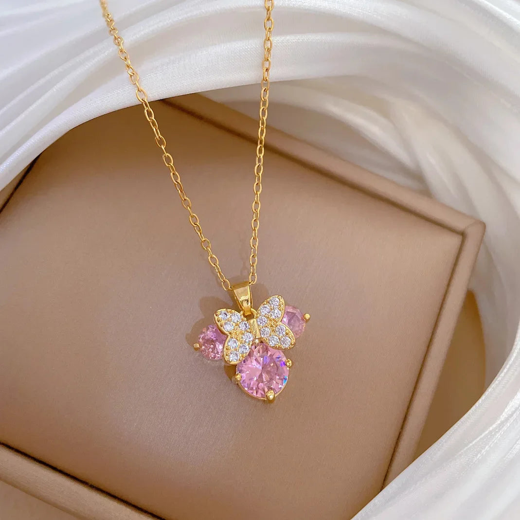 Minnie Mouse Pendant Necklace