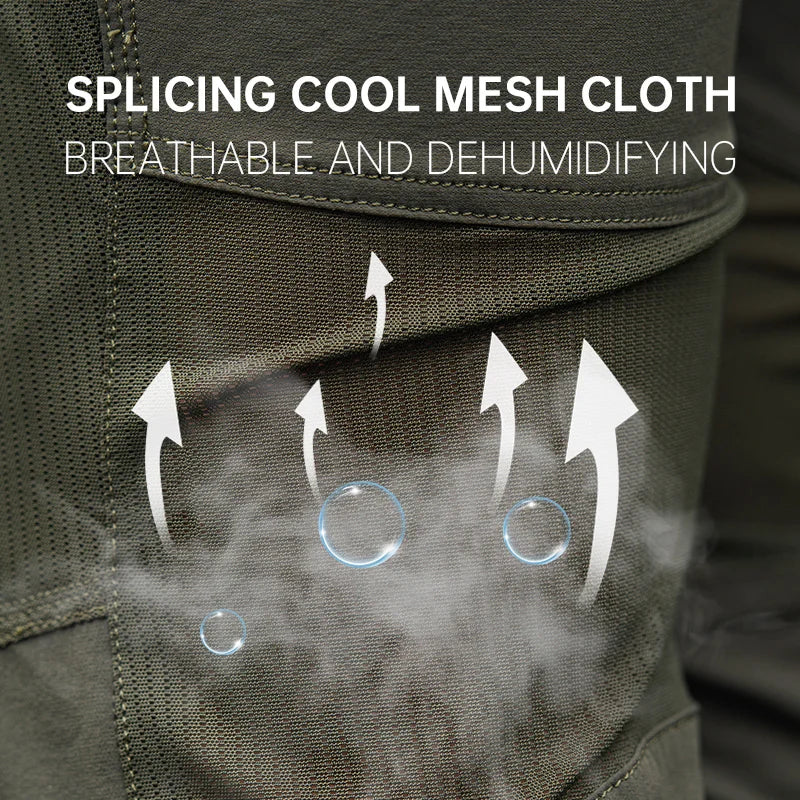 Mesh Breathable Motorcycle Riding Trousers