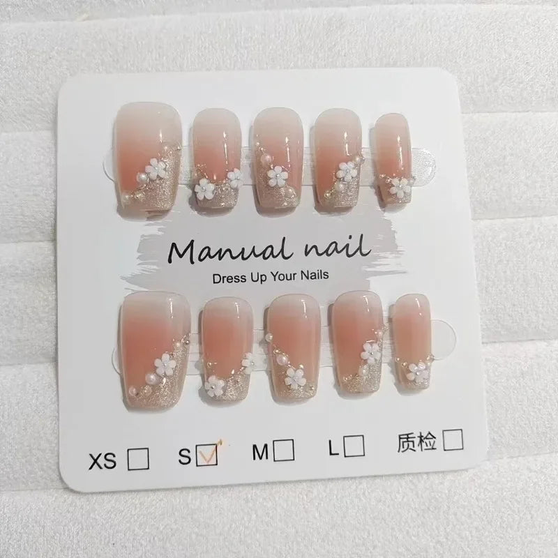 Handmade Spring Summer Press Nails
