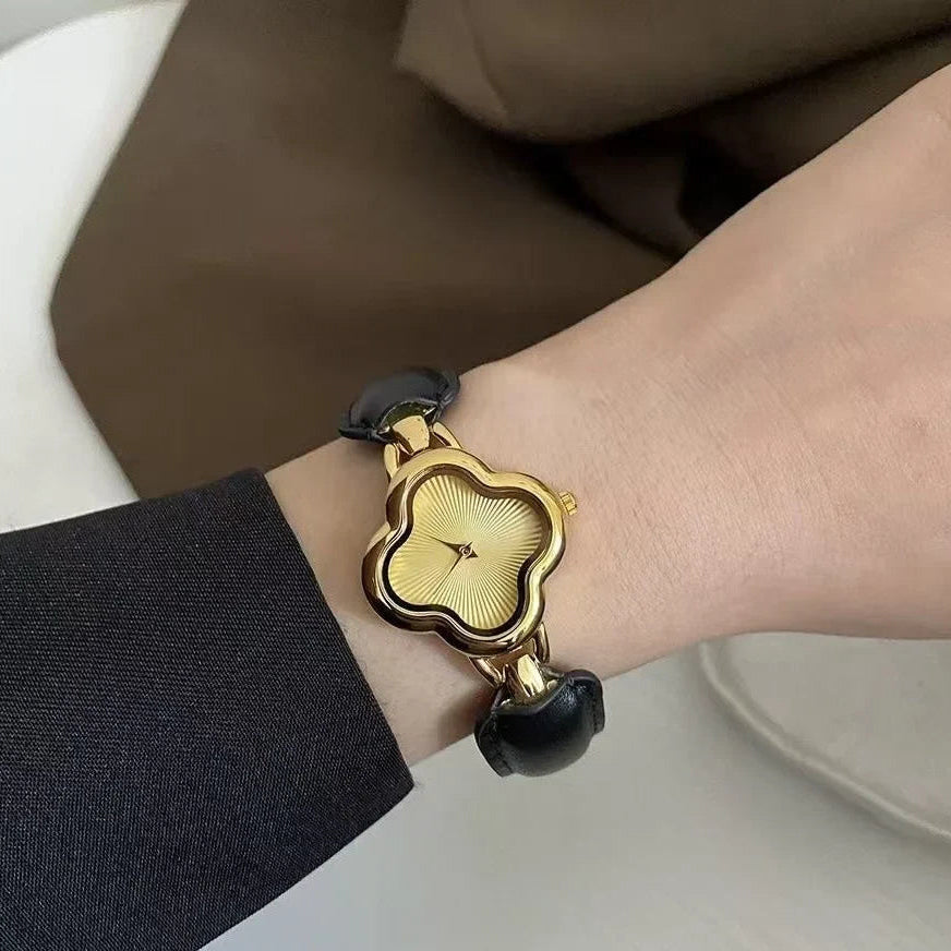 Fashion Flower Dial Women’s Watch