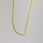 Women’s Sterling Silver Bead Chain Choker