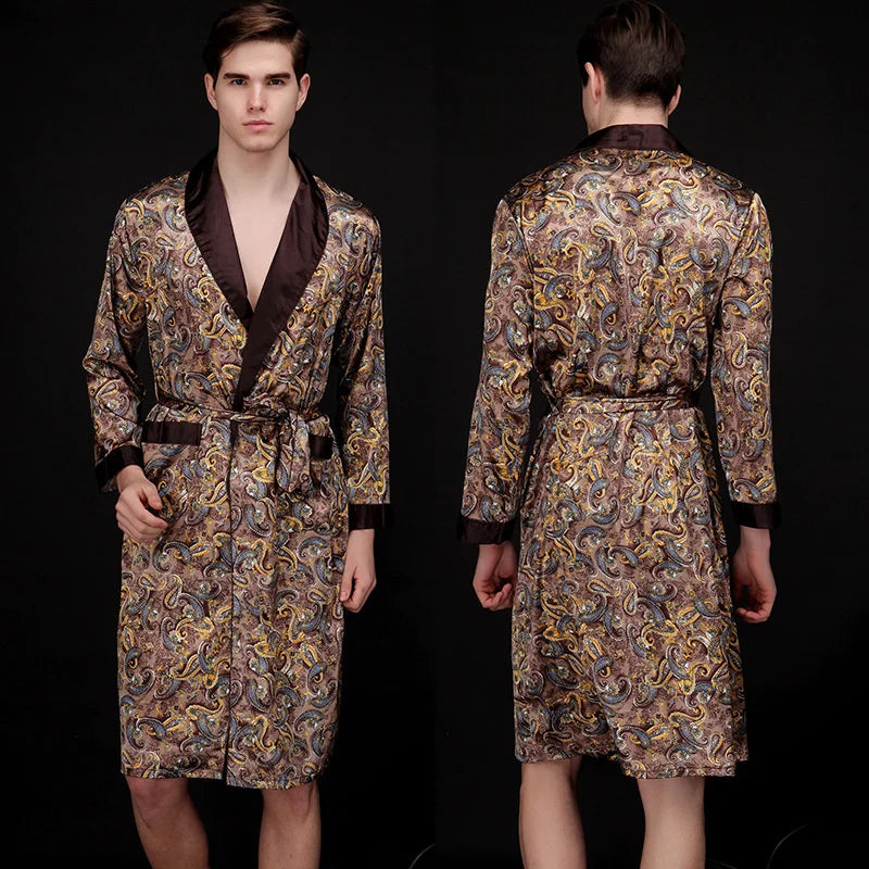 Summer Autumn Kimono Bath Bathrobe