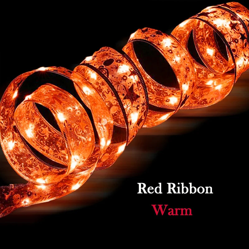 LED Christmas Ribbon Lights