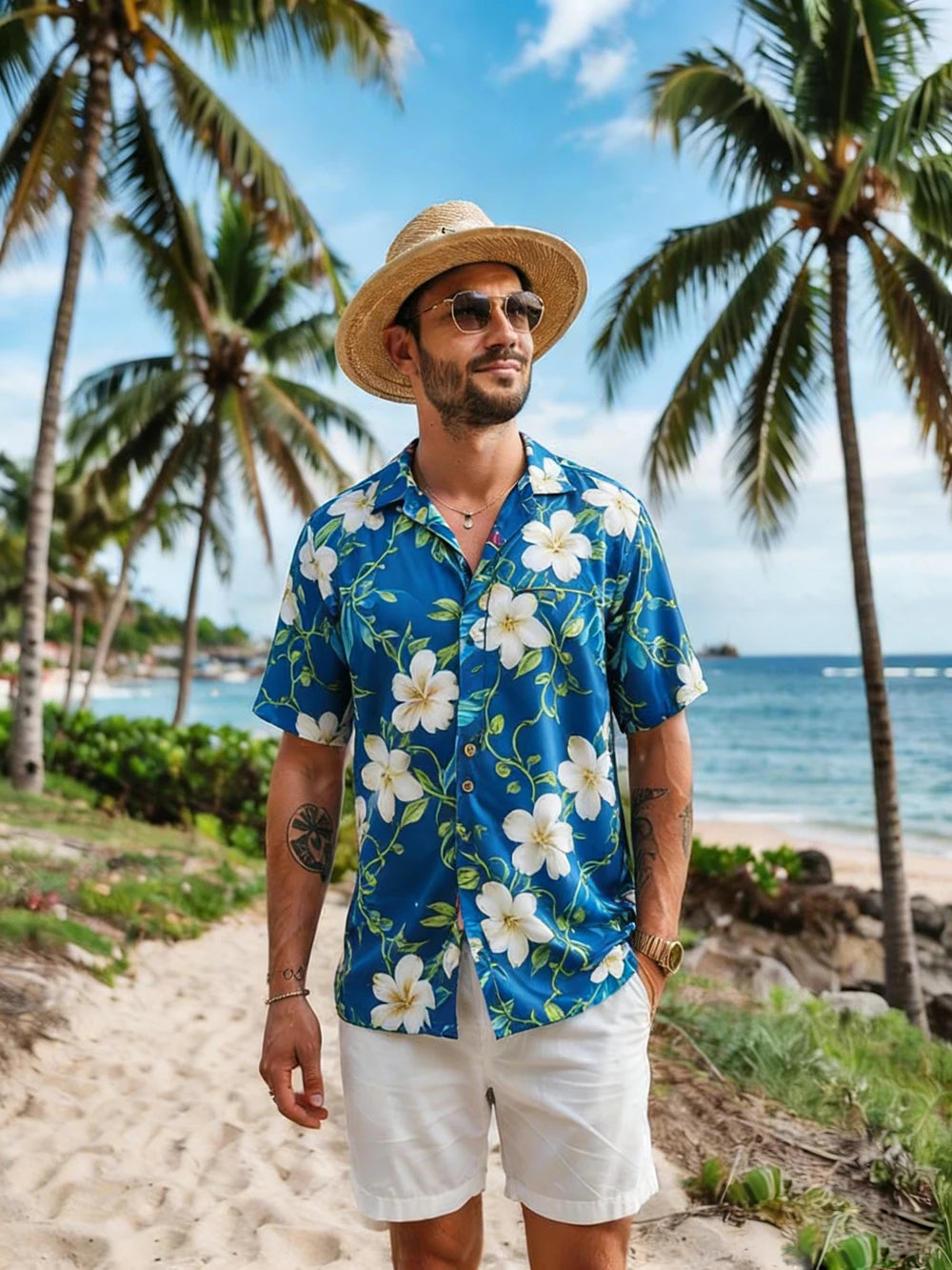 Summer Print Casual Shirt
