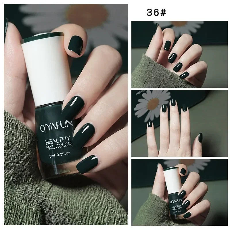 Matte Waterproof No-bake Nail Polish