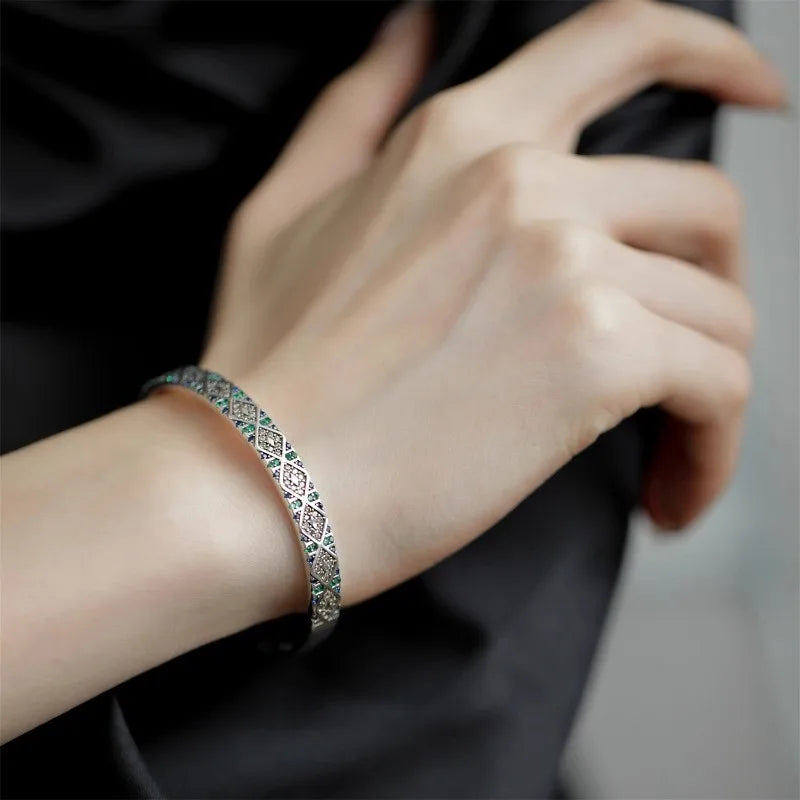 Vintage Silver Cuff Bracelet