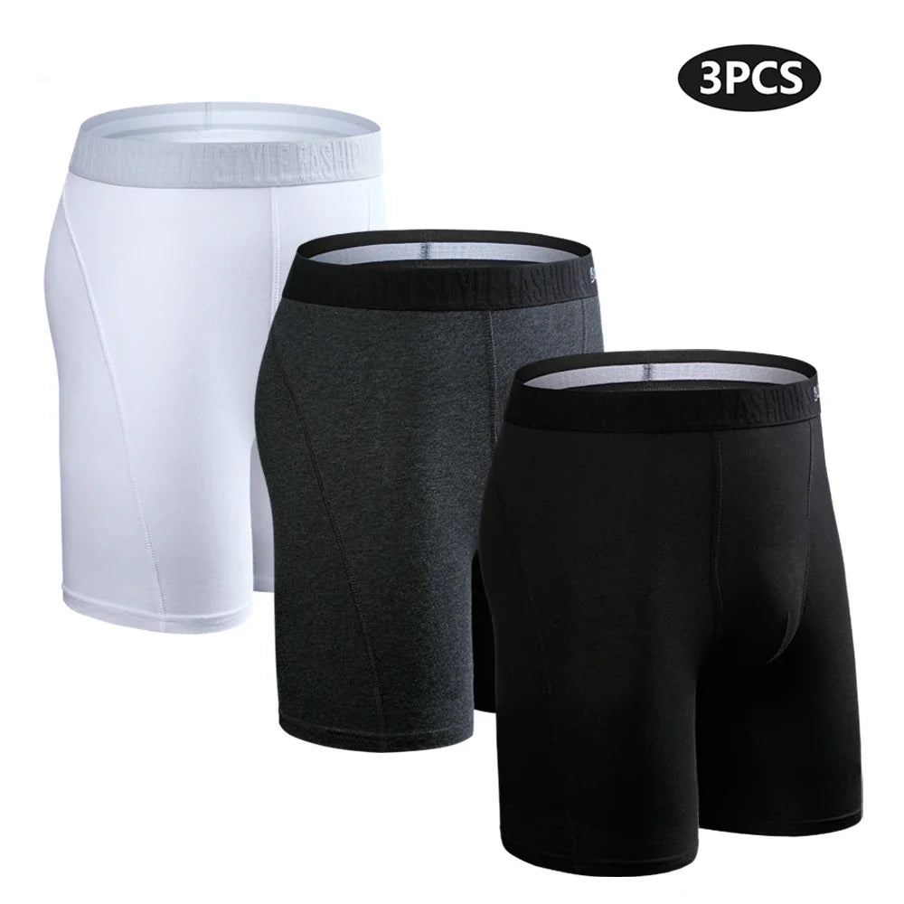Long Cotton Boxers