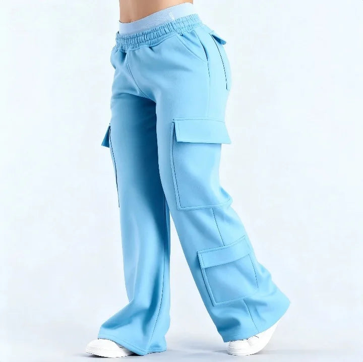 Cakulo Wide-Leg Cargo Pants