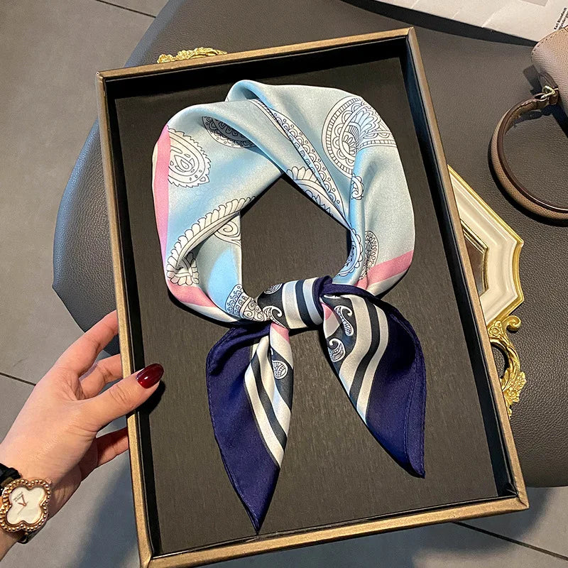 Skinny Silk Bag Ribbon Scarf