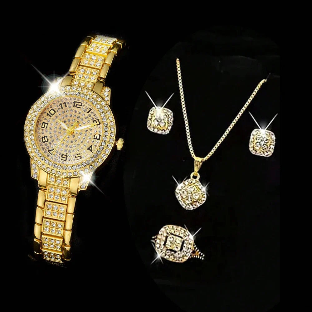 Luxury Gold Women Watch