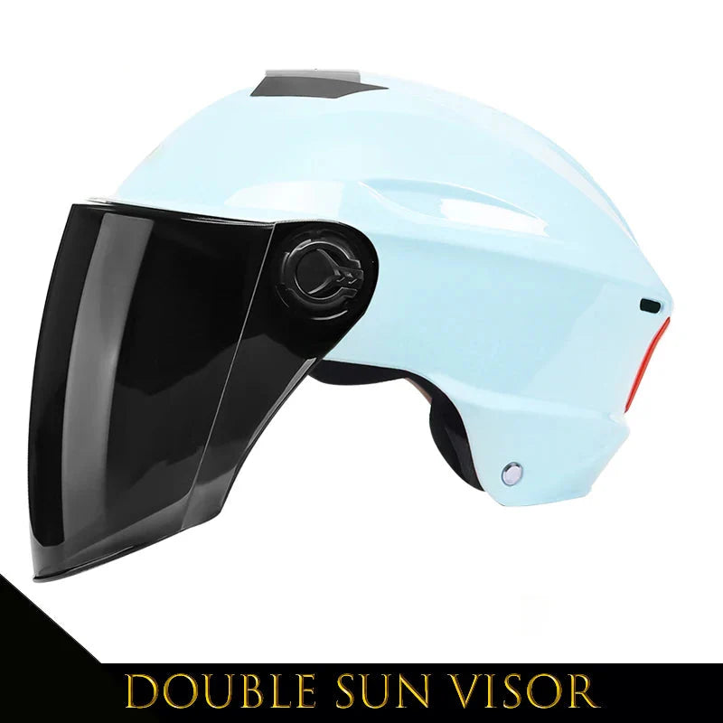Unisex Half Face Motorcycle Helmet