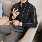 Striped Button Casual Shirt