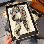 Luxury Silk Feel Square Scarf