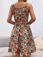 Lace-up Sleeveless Sundress