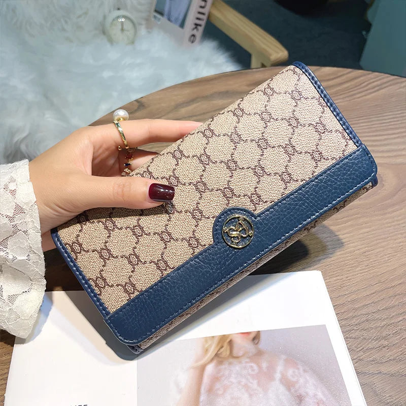 Luxury Leather Long Wallet